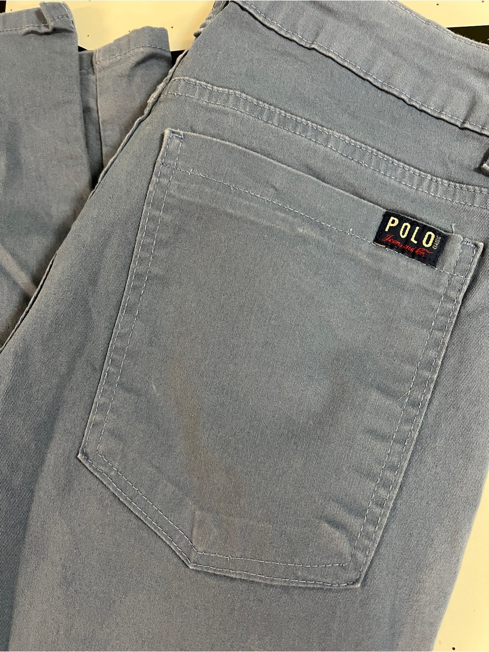 Polo Classic Jeans & Co Vintage Light Gray-Blue Skinny Pants women’s Brands Inc